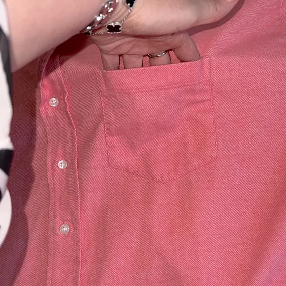 Frank & Eileen Pink Button Down Shirt - Picture 6 of 11